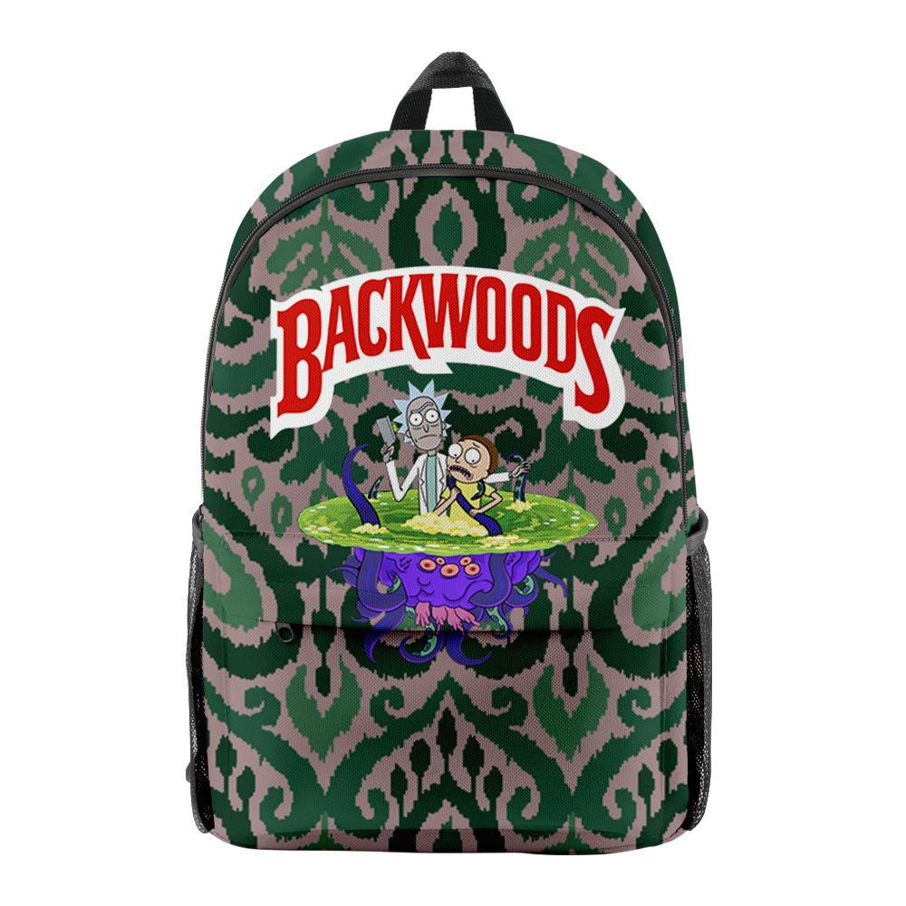 Рюкзак Backwoods Cigar, Рюкзак из Оксфордской Ткани, Влагозащитный Двойной Рюкзак