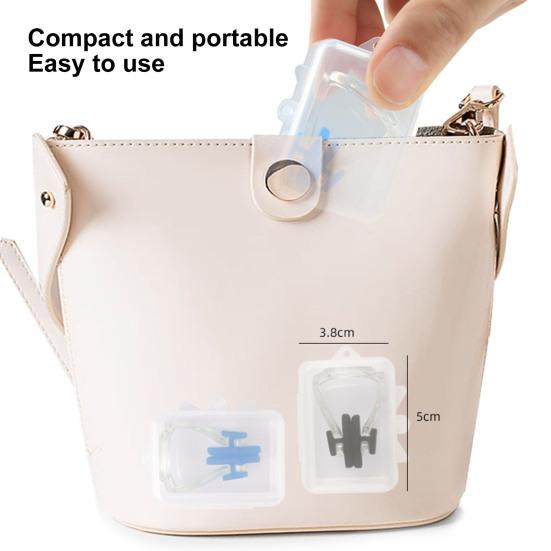 Зажим для носа для плавания Мягкие силиконовые зажимы для носа Предотвращают попадание воды Защита носа для водных видов спорта