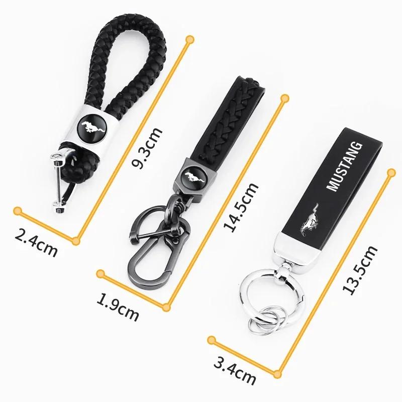 Автомобильная наклейка 2026 Ford Новый 2025 Горячий Металл 3D Брелок для ключей автомобиля Эмблема Скачущая лошадь Значок Брелок для ключей для Ford Mustang