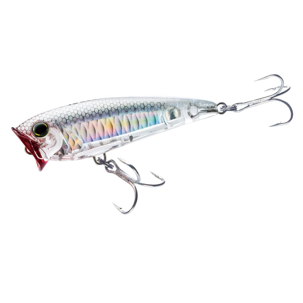 Saltwater Lure 3D Inshore Popper Floating 90mm Ghost Shad YO-ZURI Color