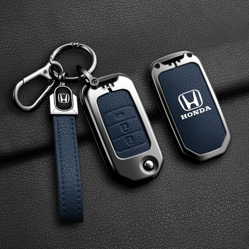 Умный чехол-брелок для ключа автомобиля для Honda Civic Accord City Odyssey CR-V XR-V HR-V Vezel Jade Jazz Crider Автоаксессуары