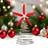 Starfish Christmas Tree Topper Starfish Decoration with Metal Spiral Wire Base Xmas