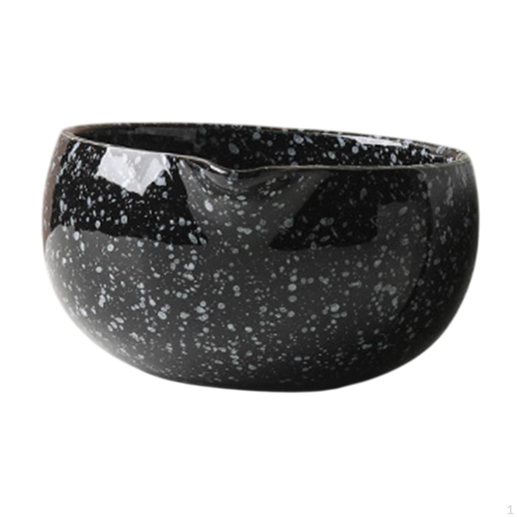 Керамическая чаша для матча с носиком для смешивания чая для домашнего офиса