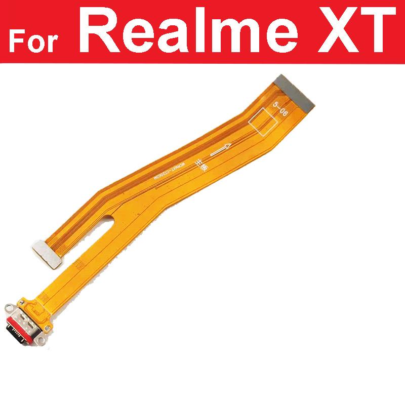 USB-плата для зарядки, док-станция, гибкий кабель для Realme X50 Pro X7 Pro X3 X2 Pro X Lite XT X, разъем USB-порта для зарядного устройства, детали ленты