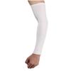 Mizuno Cool Hold Arm Free Size Cooling Arm Guards for Perfect for Extreme Heat Guards, Men's White, (E2MYA005), Golf,