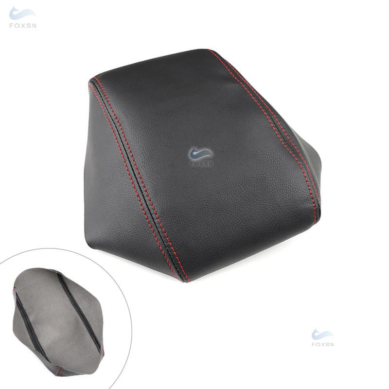 Мягкий кожаный чехол на центральный подлокотник для Peugeot 308 2012 2013 2014 2015 2016, крышка центральной консоли автомобиля, крышка подлокотника, наклейка, наклейка