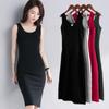 2024 Summer Plus Size Women's Long Suspender Vest Dress