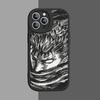 Чехол для телефона Berserk Comics Anime Жесткая кожа Для iPhone 14 13 12 Mini 11 14 Pro Max Xs X Xr 7 8 Plus Fundas