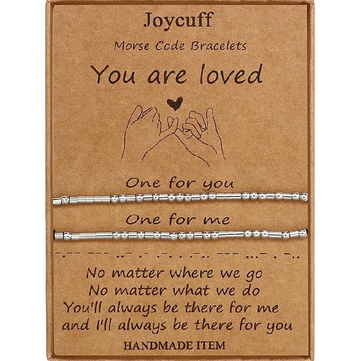 Вдохновляющие браслеты азбукой Морзе Мотивационное ободрение Памятные Уникальные подарки Шнурок Нержавеющая сталь Дружба Регулируемые Серебряные браслеты для