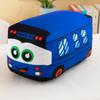 Cartoon Print Car Bus Pillow Plush Toy Children'S Doll Birthday Gift Boy Rag Doll