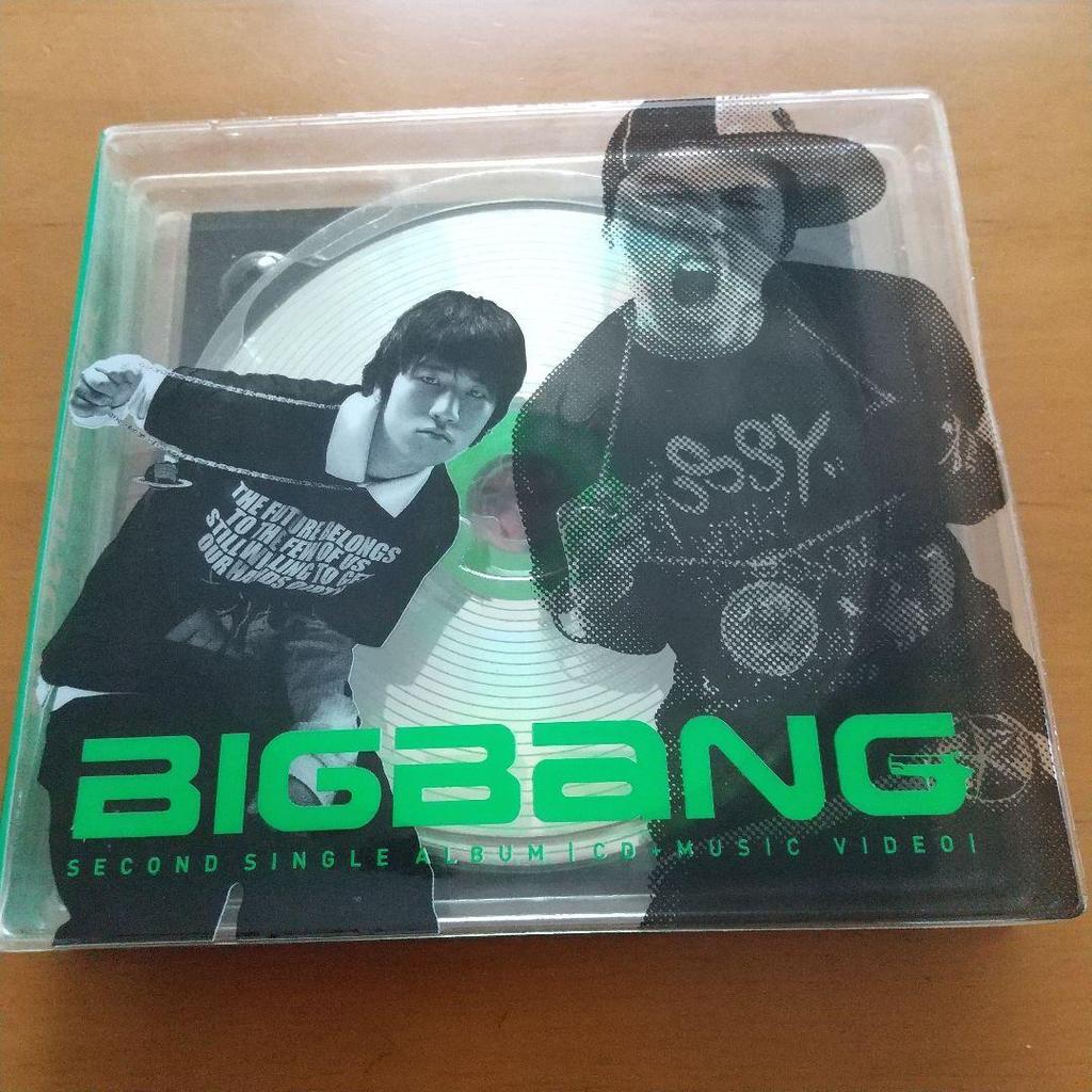 [Б/У] BIGBANG 02 ВТОРОЙ СИНГЛ ...Корейское издание CD+VCD