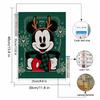 DIY Diamond Painting Deer Antler Mickey Cross Stitch Kit Mosaic Art Diamond Painting Full Circle Diamond Home Decoration