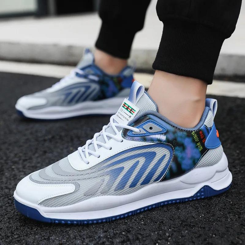 Осень Hombre Zapatos 2024 мода толстая подошва дышащий тренд студенческие туфли беговые мужские повседневные туфли корейские роскошные кроссовки