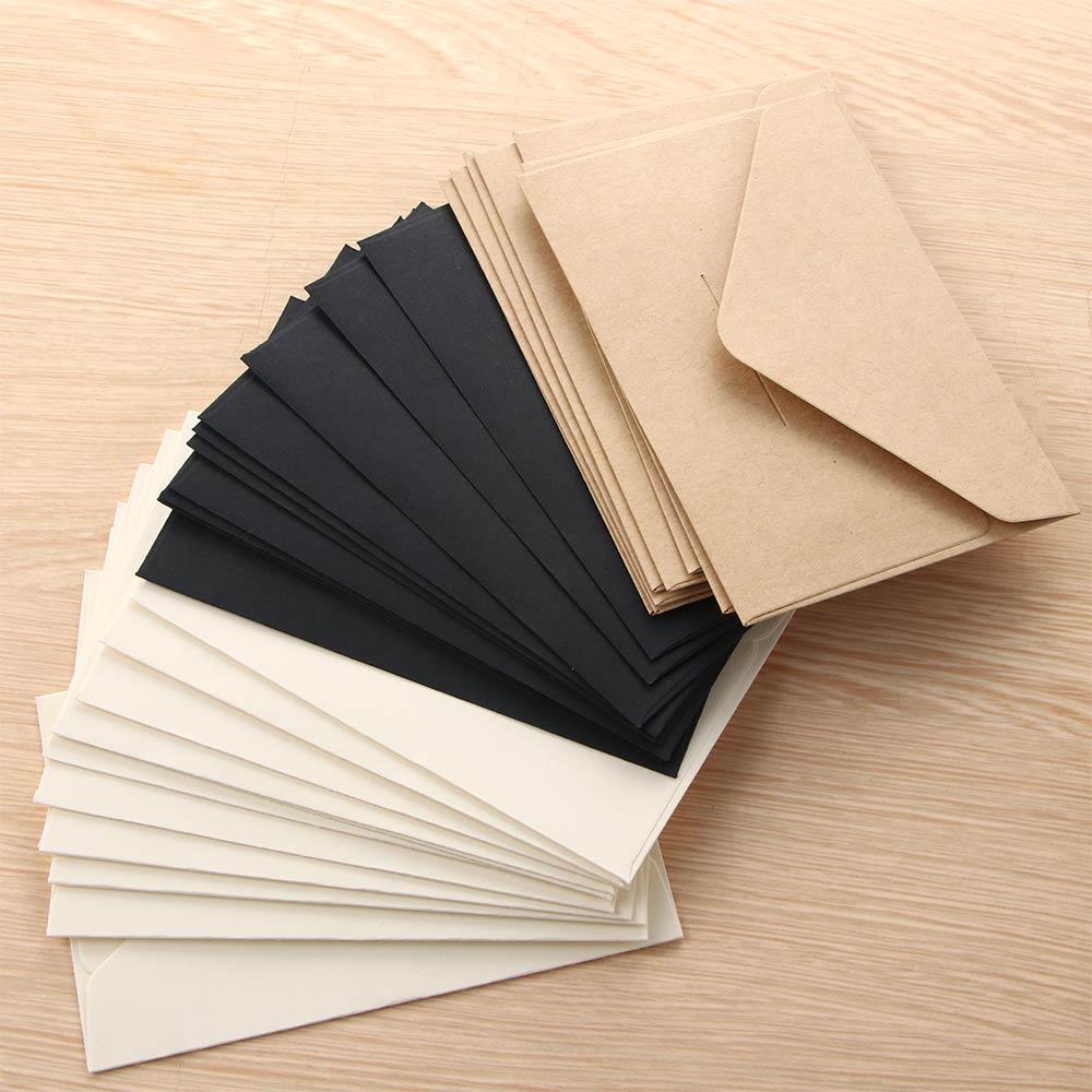 Card White European Style Classical Gift Envelope Invitation Envelope Paper Envelopes For Letter