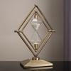 Modern Light Luxury Diamond Geometric Hourglass Timer Ornaments Nordic Office Decorations