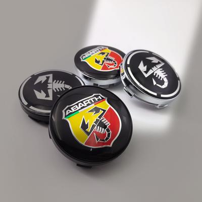 4 шт. 56 мм/60 мм 5,6 см/6 см Логотип Abarth автомобильный значок Колпачок центральной ступицы колеса Автомобильный диск Модификация пылезащитные накладки Стайлинг Аксессуары