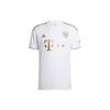 Adidas 22-23 Safar Bavariya Bosmali Keng Bo'yinli Futbol Maykasi Erkaklar Topslari Oq HI3886