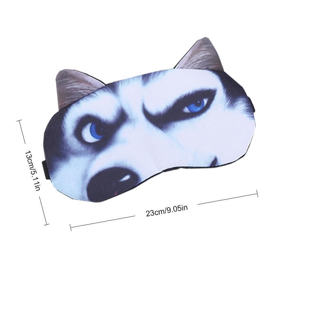 Hot Fashion Cartoon Animal Blindfold Sleeping Aid Shade Cover 3D Sleeping Eyepatch Nap Eye Mask