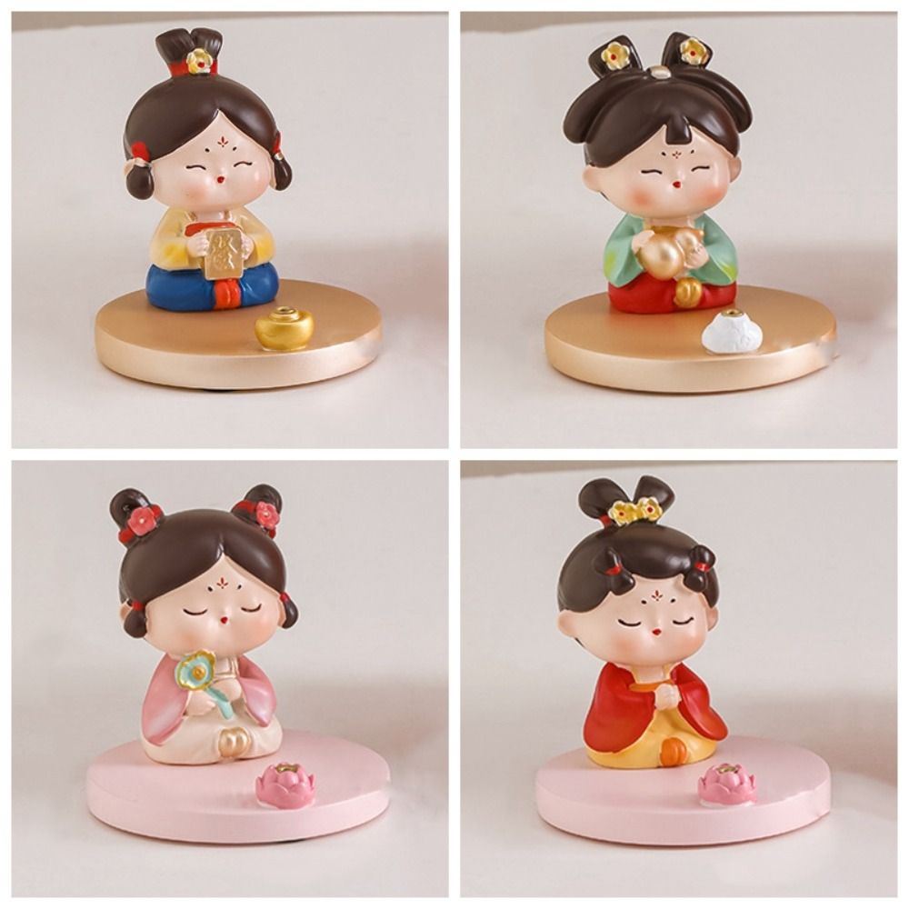 Эстетическая подставка для телефона в старинном стиле из смолы, мультяшный столик для девочек, ленивый кронштейн для стола, планшета, телефона