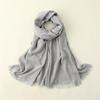 Women's Lightweight Oversized Faux Linen Beach Shawl Scarf - Perfect for Summer, Parties, Weddings, or Christmas Gifts