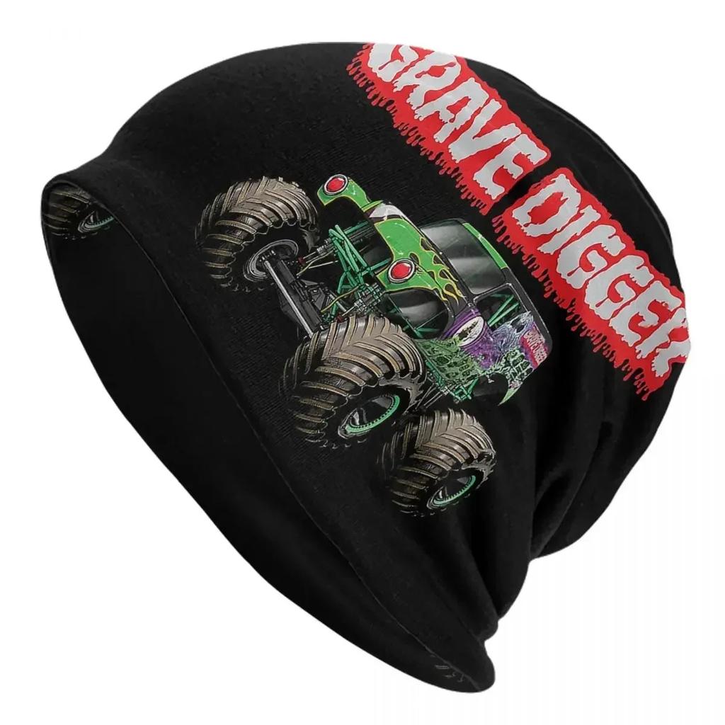 Classic Monster Jam Pattern Unisex Adult Beanies Caps Knitting Bonnet Hat Warm Hip Hop Autumn Winter Outdoor Skullies Hats