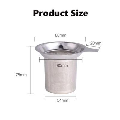 1 шт. Чайный фильтр из нержавеющей стали, Чайное ситечко из нержавеющей стали, Сепаратор для чая из нержавеющей стали, Фильтр для чайной пены, Кухонный чайник