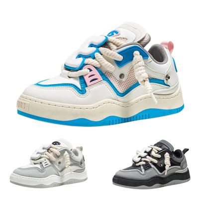 Женская мода, новые универсальные повседневные нескользящие туфли на толстой подошве