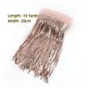 10Yards Dance Trim Clothing Sequin Tassel Lace Decoration Material DIY Handmade 20cm