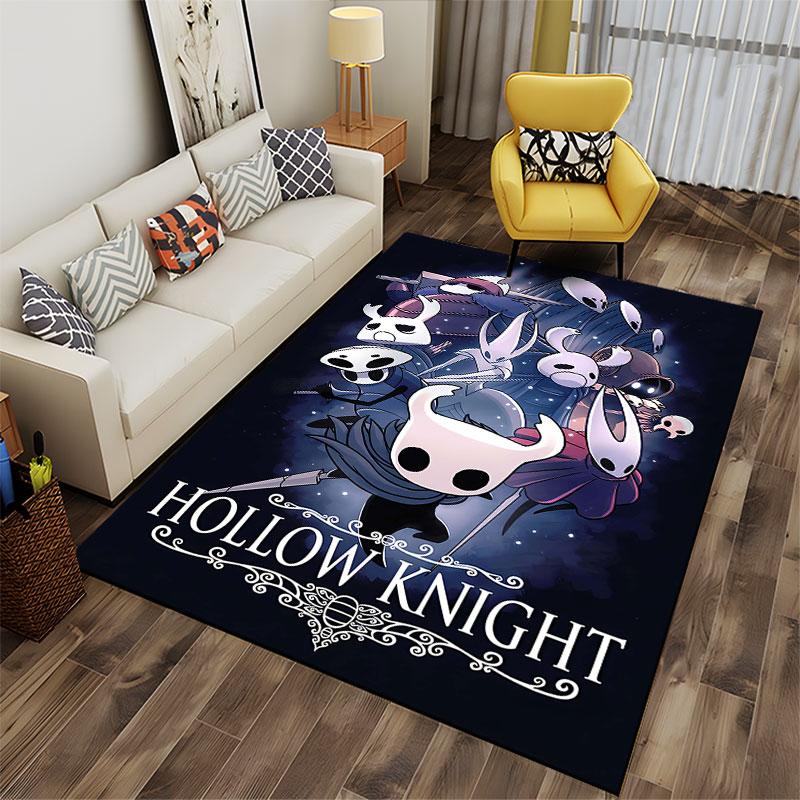 Hollow Knight Game Art Carpet suitable as a non-slip mat for the living room or bedroom sofa