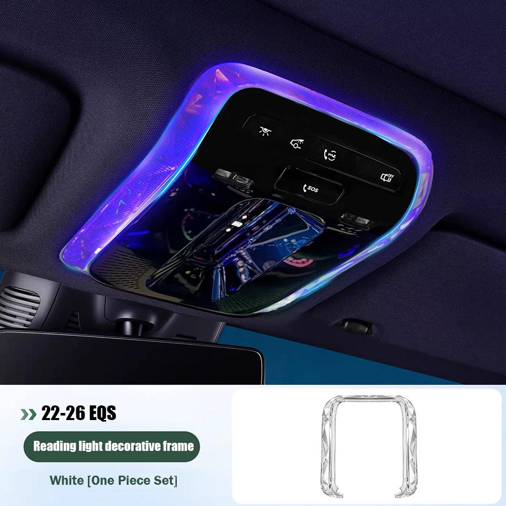 Хрустальная рамка для чтения света для Mercedes Benz C Glc E Class W206 X254 W214 Декор салона Накладка Отделка Аксессуары
