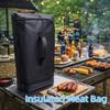 Сумка для отдыха мяса из Оксфордской ткани, моющаяся, герметичная, одеяло для барбекю, сохраняющее тепло, 270°, верхнее отверстие, термоизолированная сумка для мяса