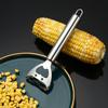 Кукурузомолотка из нержавеющей стали, очиститель, кукурузный строгальный станок, очиститель початков, очиститель, зернорезка, кухонные принадлежности, гаджет