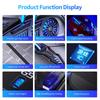 FONKEN USB Wired Gaming Mouse Mute 6 Button With Led Backlight Online Games Competitive Mouse For PC Laptop Computer Accessories