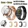 Case + Stainless Steel Bands for Huawei Watch GT 5 41mm 46MM Metal Strap Bracelet for Huawei Watch GT 5 GT5 Pro 41MM 46mm Wristband