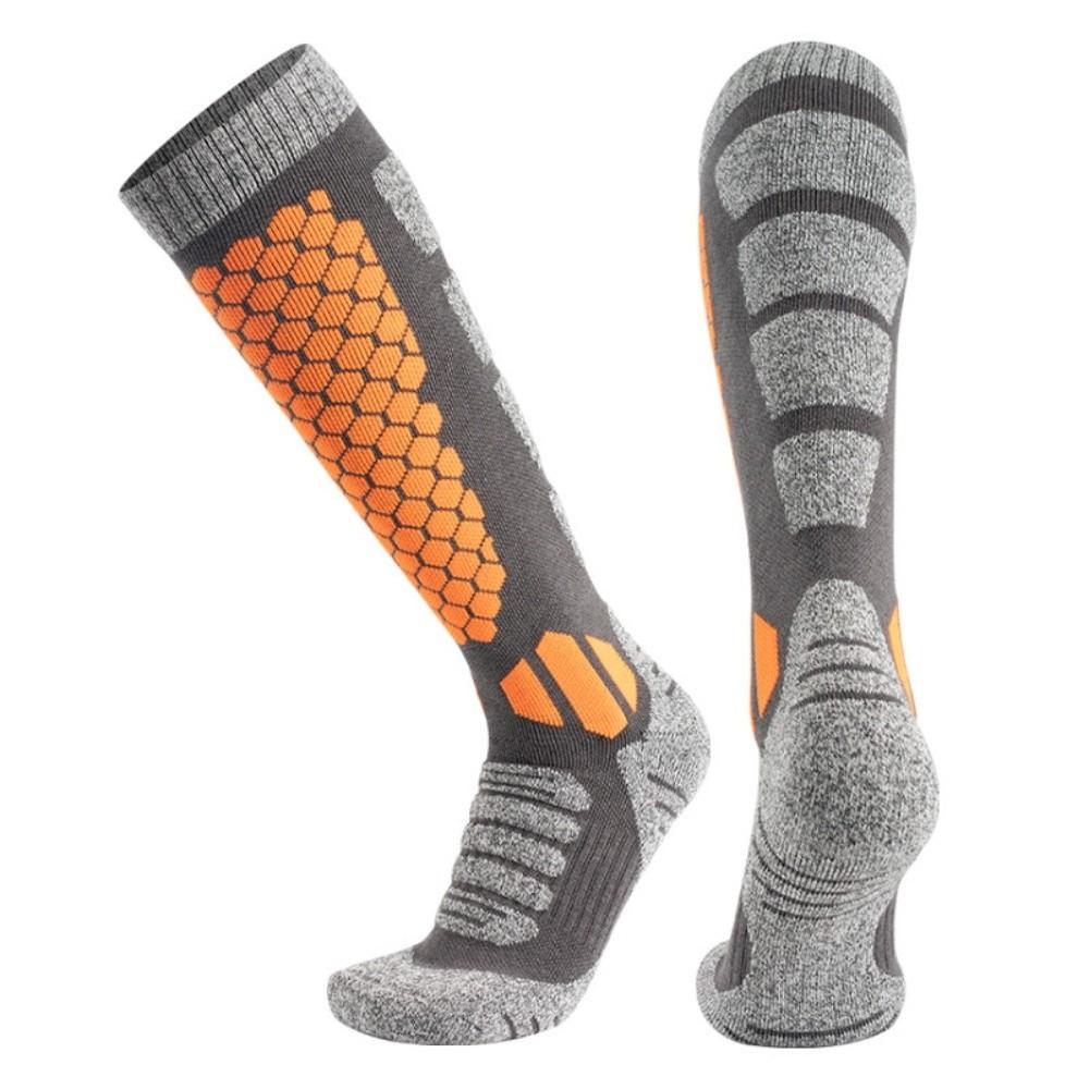 Moisture Wicking Thermal Outdoor Socks Thicken Cotton Long Tube Socks  for Men Women