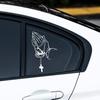 Car Praying Hands With Rosary Sticker Decals Religious Christian Vinyl Decal Waterproof Decal Auto Decoration