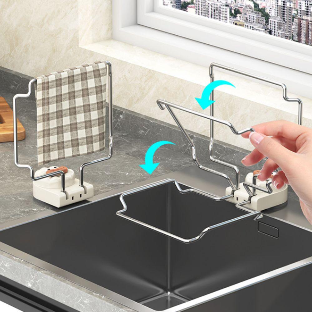 С одноразовой сеткой-фильтром Корзина-дуршлаг для раковины Сильная несущая способность Подставка для слива мусора Остатки еды