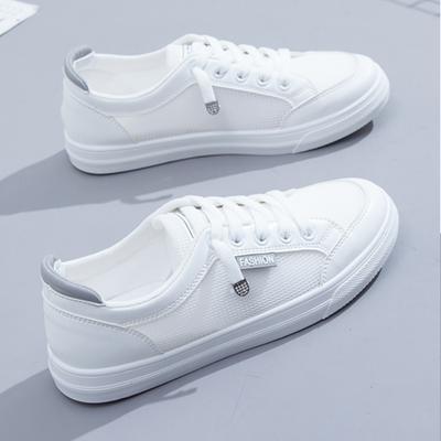 Маленькие белые туфли, женские весенне-летние новые туфли с сеткой, универсальные тонкие повседневные туфли с дышащей сеткой на толстой подошве