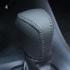 Leather Car Shift Handle Cover Non-Slip Car Interior Accessories Durable Shift Knob Cover  for Car