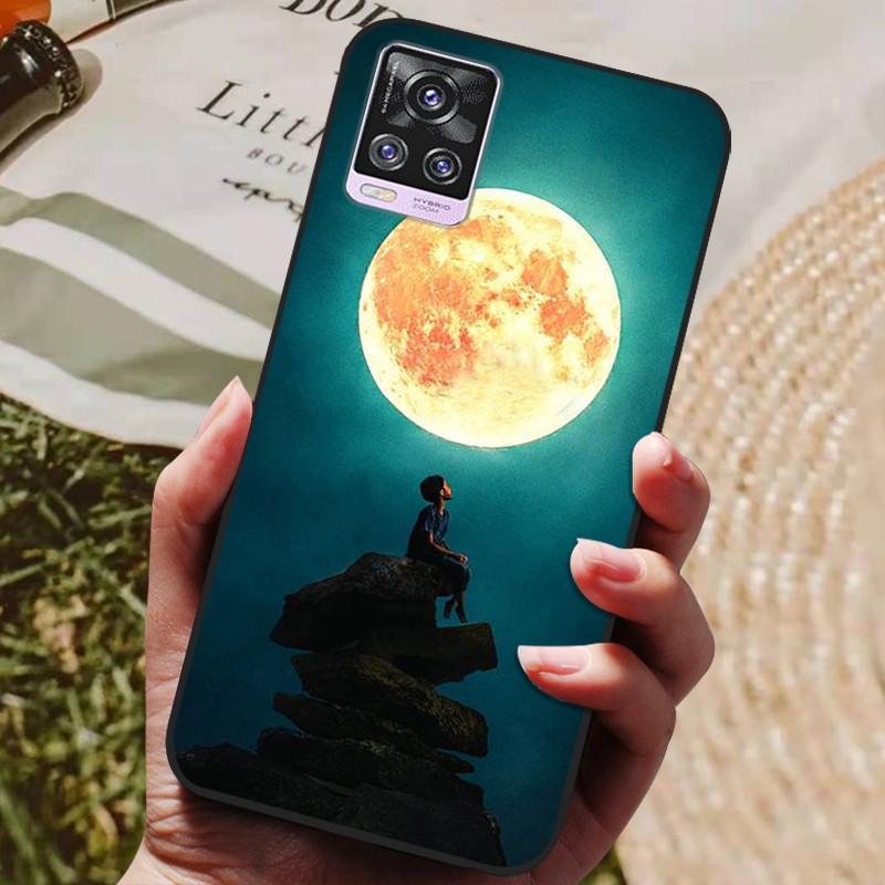 Для чехла Coque Vivo V20 Pro 2018 Силиконовая задняя крышка Чехол для телефона Для Vivo V20 V2025 V2024 Чехлы V20Pro V 20 Pro Мягкий бампер Fundas