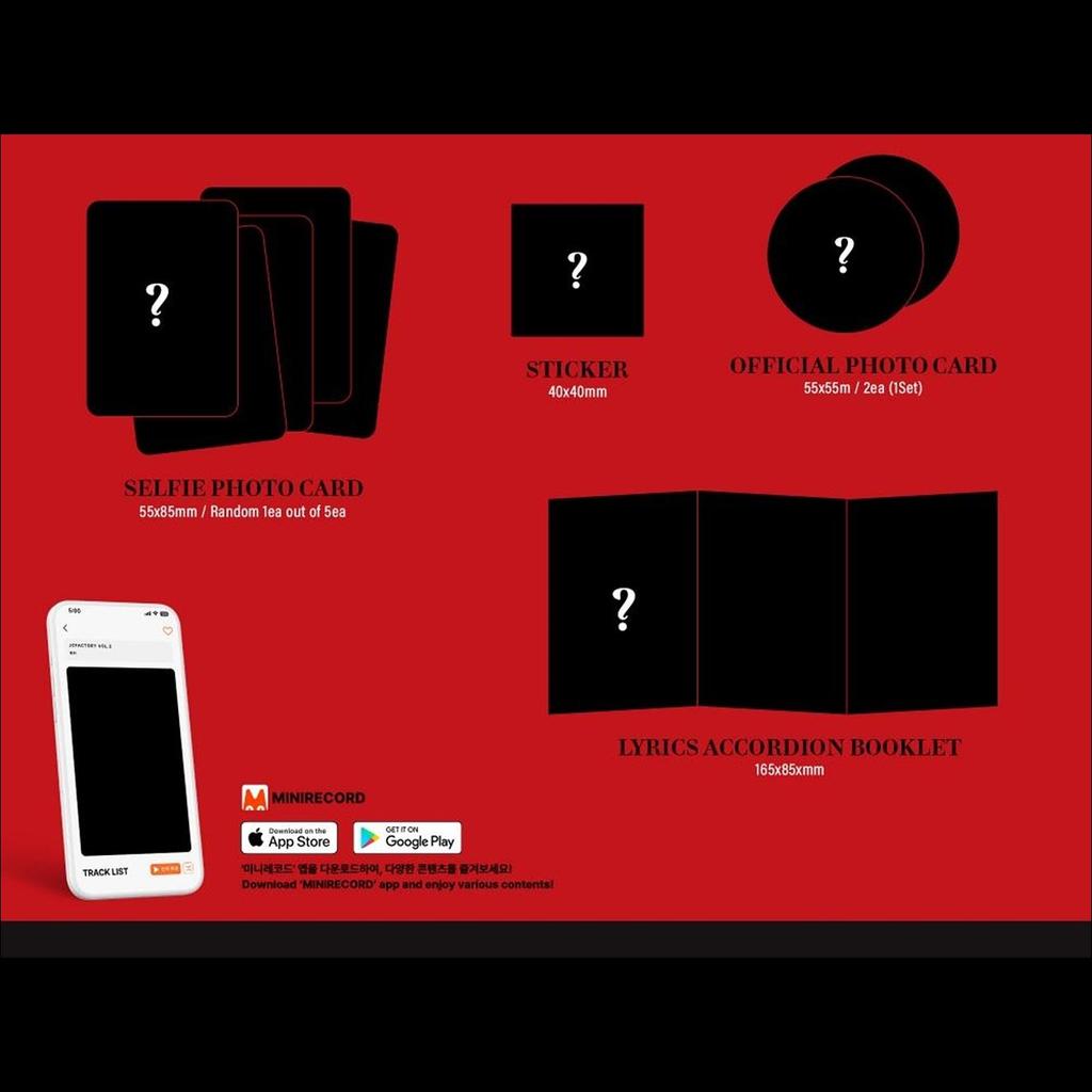 ДЖЕЧАН (ДКЗ) - JCFACTORY том 2 (РИСУНОК Вер.) / 2-й мини-альбом + бесплатный подарок