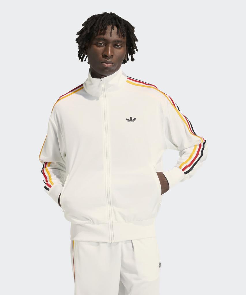 adidas Спортивная кофта Firebird - Белый:Золото:Красный / Kd3844