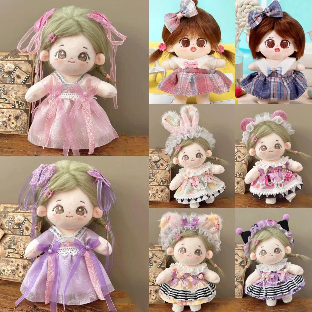 DIY Doll Clothes 20cm Princess Dress Cute Cake Skirt Girl