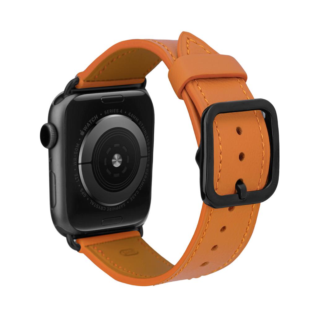 Простой кожаный ремешок для часов первого слоя 49 мм, замена для Apple Watch Ultra всех серий, премиальный аксессуар для браслета