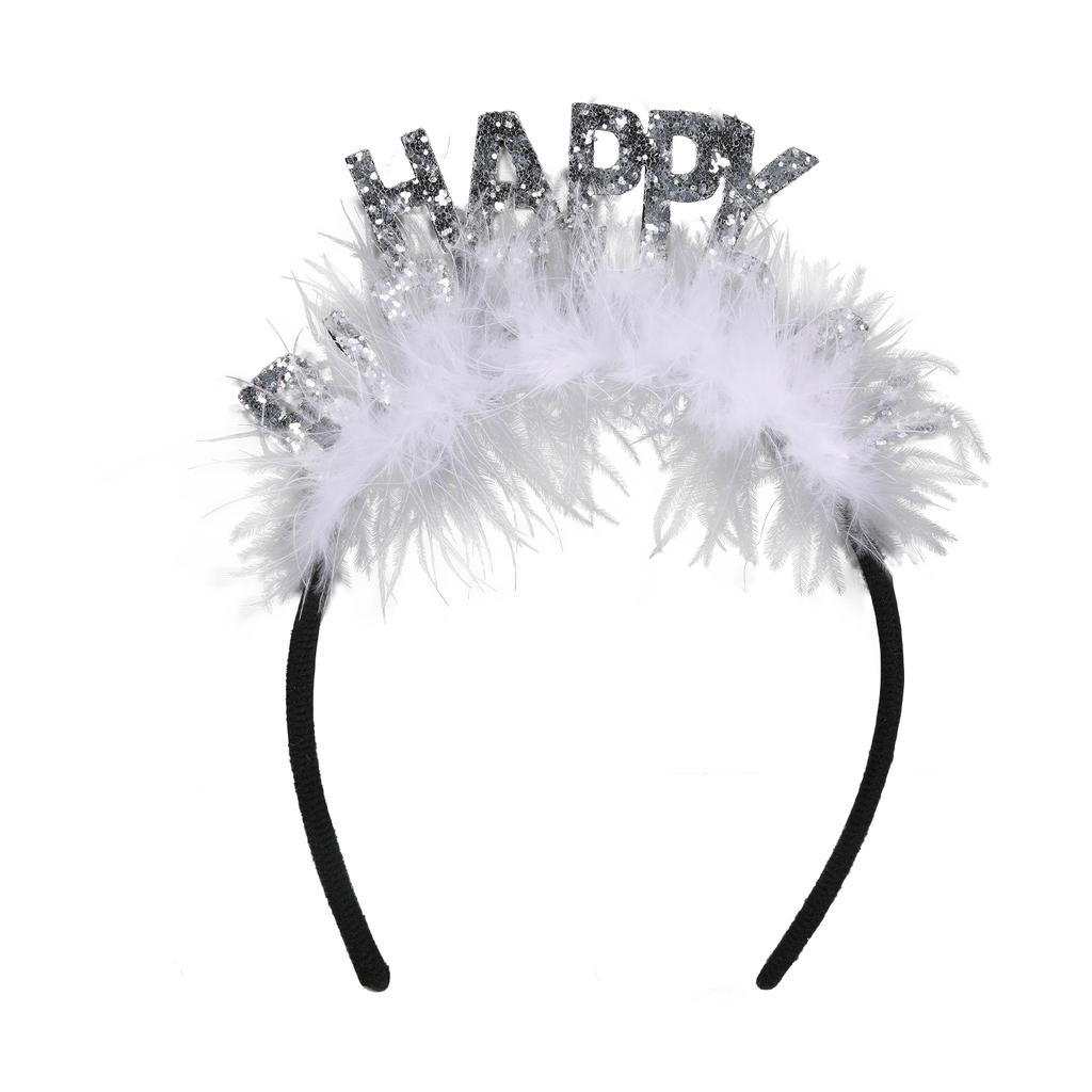 Повязка на голову на день рождения Корона Счастливые и стильные праздничные принадлежности Повязка на голову на день рождения Корона на день рождения