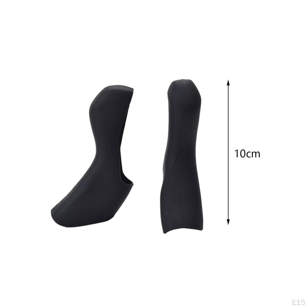 Велосипедные тормозные рычаги, капюшоны, силиконовые ручки для руля дорожного велосипеда, защитные рукава, 1 пара