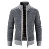 New Autumn Winter Men Cardigan Sweatercoats Sweaters Jackets Male Stand-up Collar Casual Cardigans Slim Fit Sweaters Size 3XL