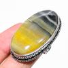 Bumble Bee Jasper Gemstone 925 Sterling Silver Gift Jewelry Ring Size 6