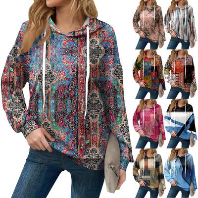 Толстовки для женщин оверсайз зимние милые свитшоты пуловер трендовая осенняя одежда