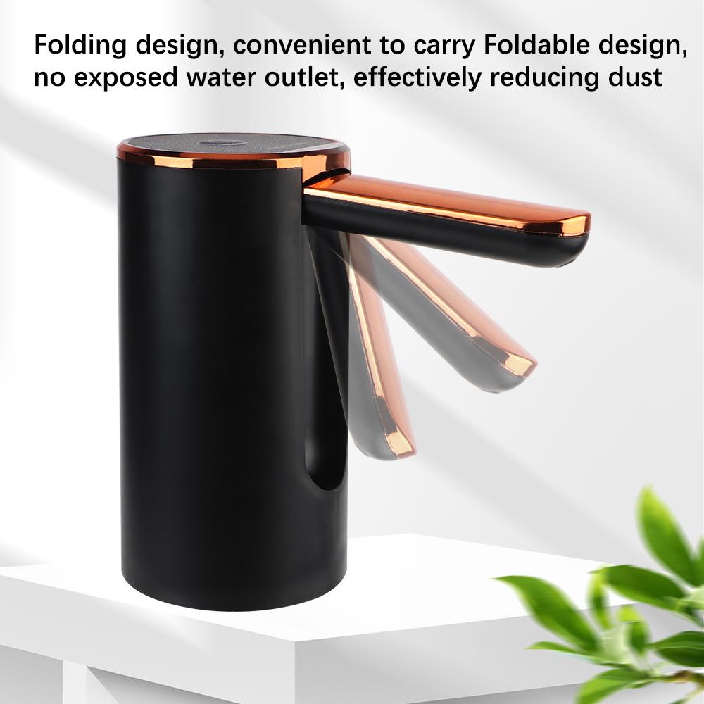 Беспроводной электрический водяной насос, USB-перезаряжаемый, складной, маленький, автоматический диспенсер для воды, устройство для перекачки бутилированной воды, портативный